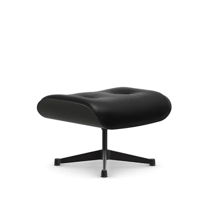 Lounge fotskammel Black