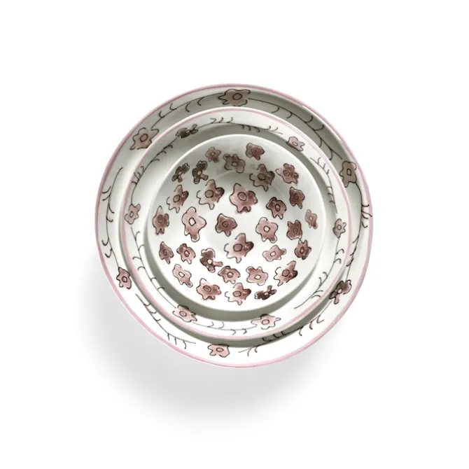 Low Bowl L Dark Viola - Set of 2