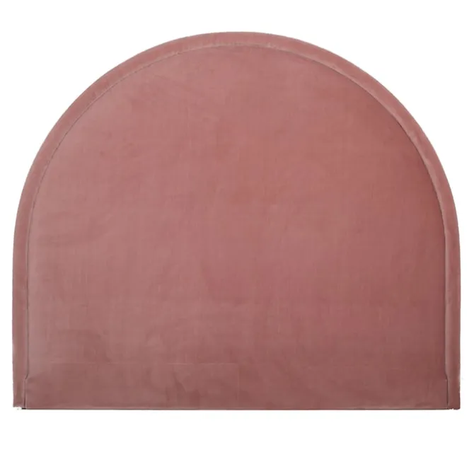 Luna Sengegavl Fløyel Rosa