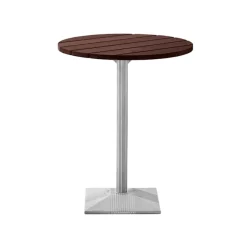 Lund Bord Liten Fot Brunlakkert Furu