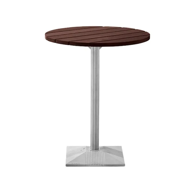 Lund Bord Liten Fot Brunlakkert Furu