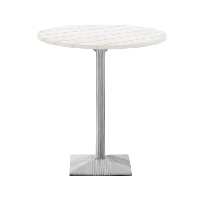 Lund Bord Liten Fot Hvitlakkert Furu