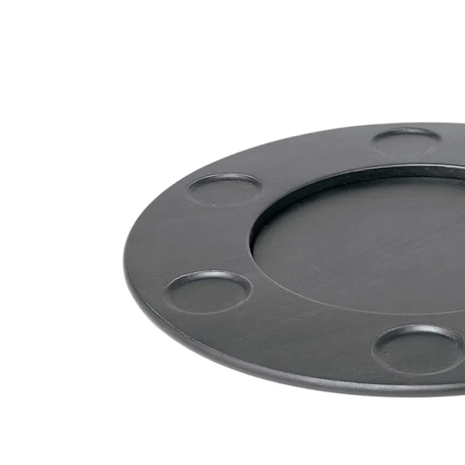 Mami Wooden turning tray for fondue