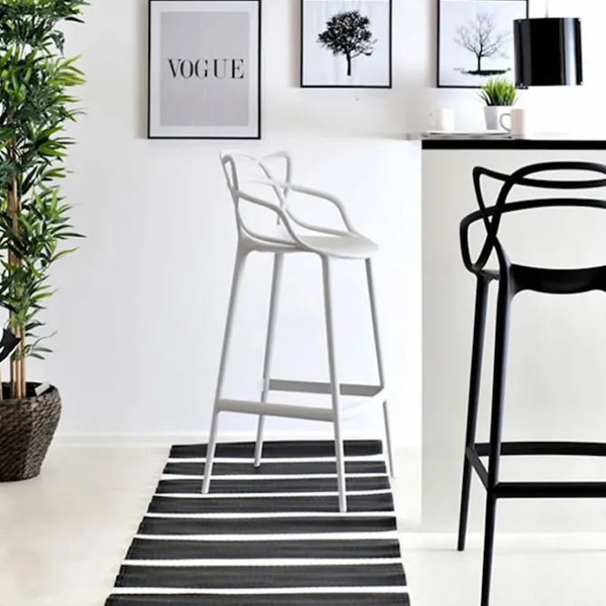 Masters Stool 5868 White