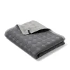 Mega Dot sengeteppe Dark Grey