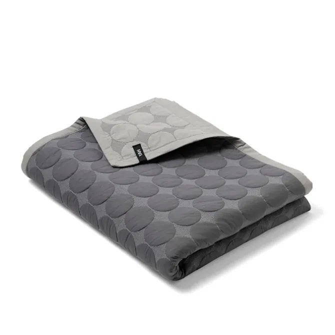 Mega Dot sengeteppe Dark Grey