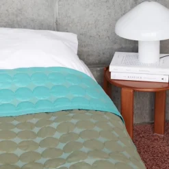 Mega Dot sengeteppe Dark Grey