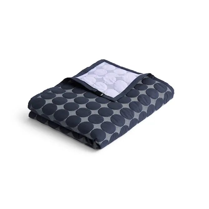 Mega Dot sengeteppe Midnight Blue