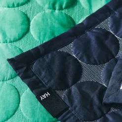 Mega Dot sengeteppe Sea Green