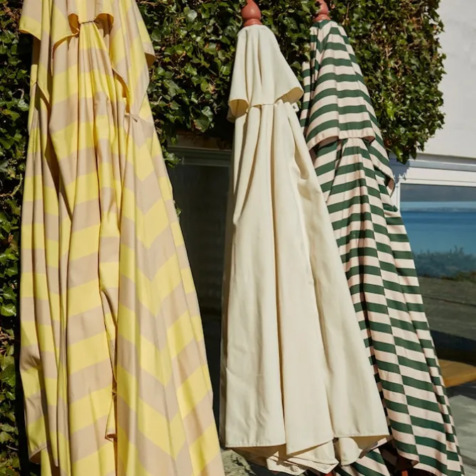Messina parasoll Round Stripes