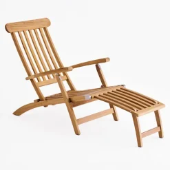 Midsummer side table & 2 deck chairs