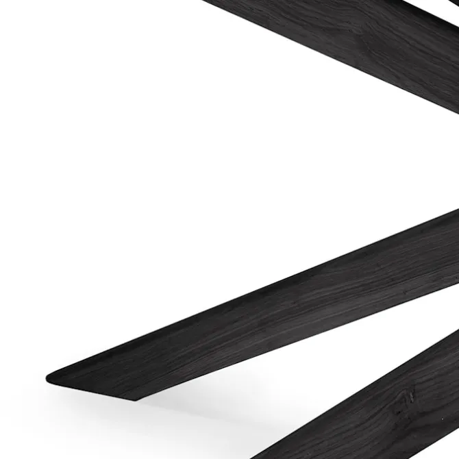 Mikado Dining Table Black Oak