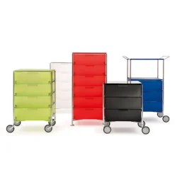 Mobil 3 Drawers / 1 Shelf with Wheels