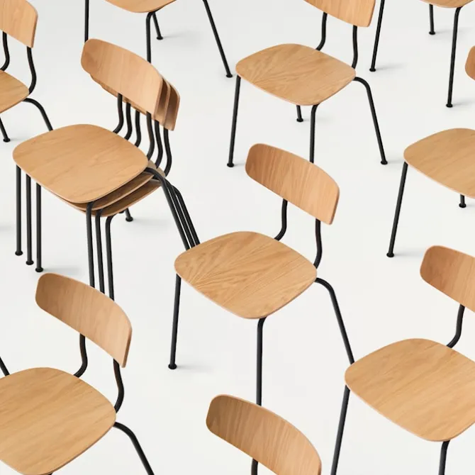Moca stol Natural Oak
