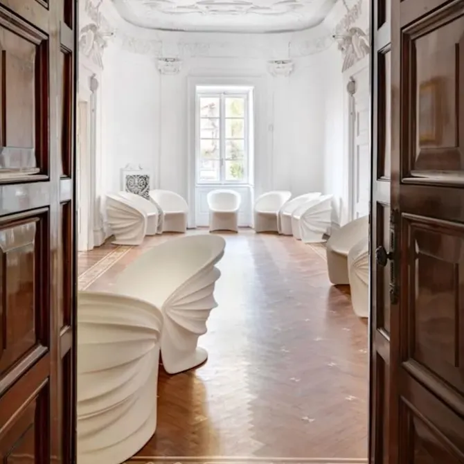 Modesty Veiled Armchair