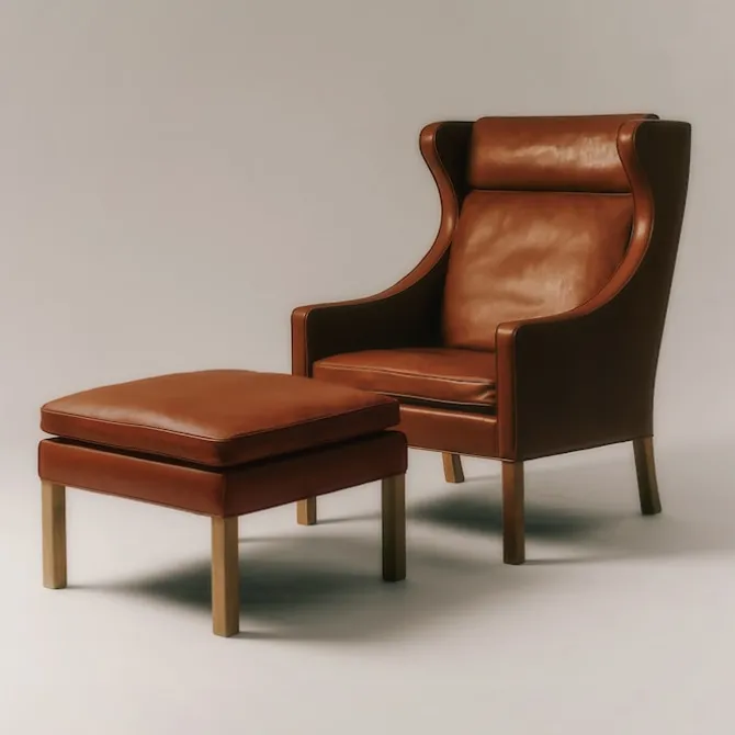 Mogensen 2204 Wing Chair lenestol