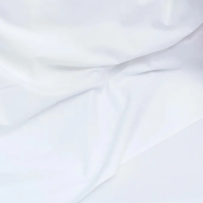 Mother Flat Sheet Poplin White