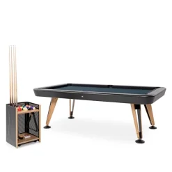 Mou Indoor Floor Cue Rack Oak