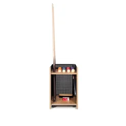 Mou Indoor Floor Cue Rack Oak