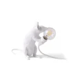 Mouse Lamp Sitting - White