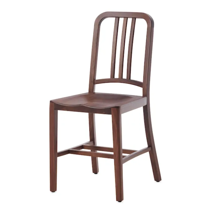Navy Wood Chair