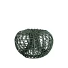Nest Fotpall Liten Mørkegrønn