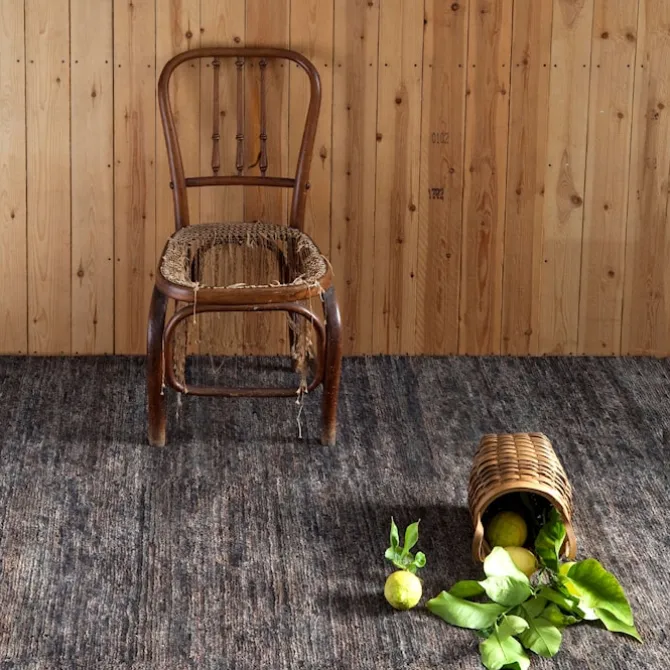 Noche Black Rug