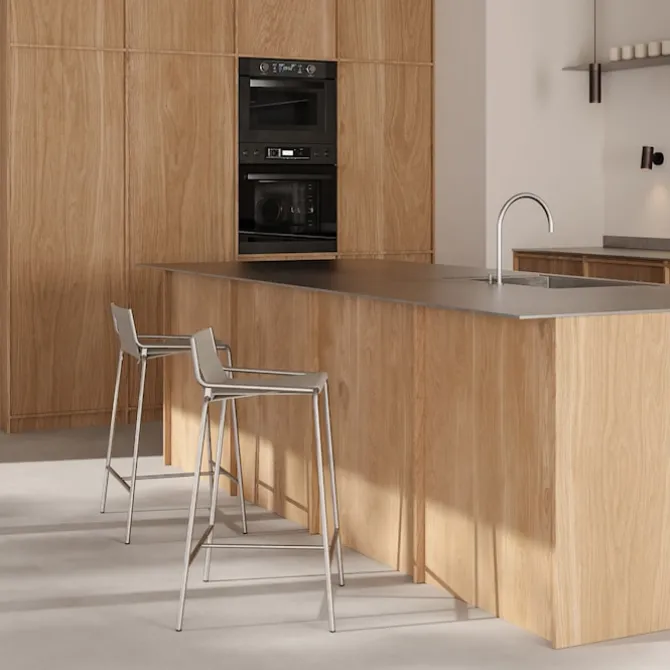 Noel Counter Chair Steel Base