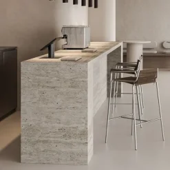 Noel Counter Chair Steel Base