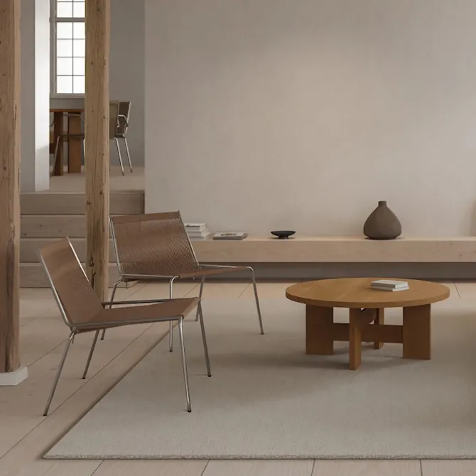 Noel Lounge Chair Steel Base