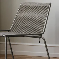 Noel Lounge Chair Steel Base