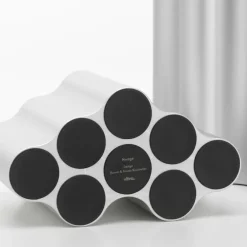 Nuage Light Silver vase