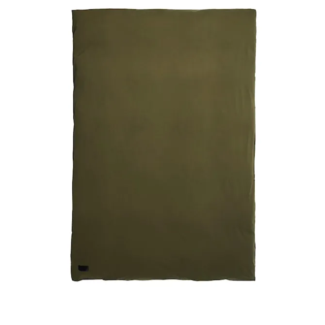 Nude Duvet Cover Jersey - Washed Army Green
