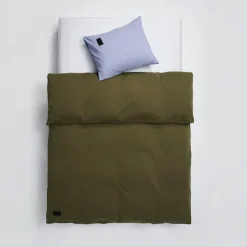 Nude Duvet Cover Jersey - Washed Army Green