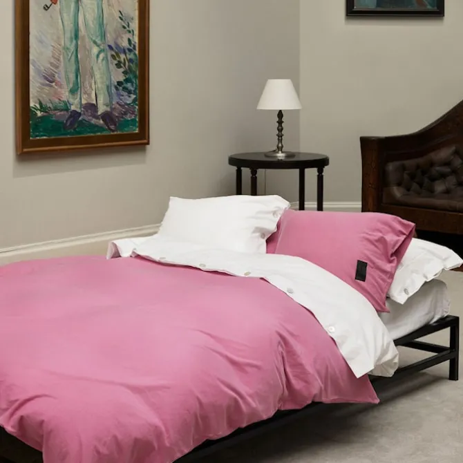 Nude Duvet Cover Jersey - Washed Orchid Pink