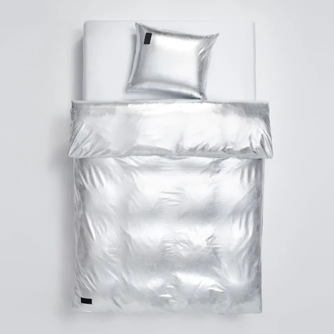 Nude Metallic Pillow Case Jersey 50x70 Cm