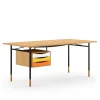 Nyhavn skrivebord 170 cm Warm med skuffer
