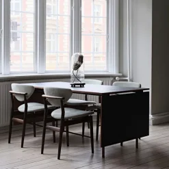 Nyhavn spisebord med klaffar Dark oiled oak