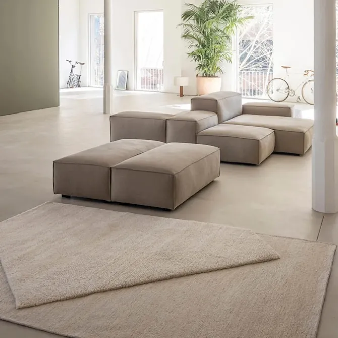 Oblique Rug Ivory Pattern A
