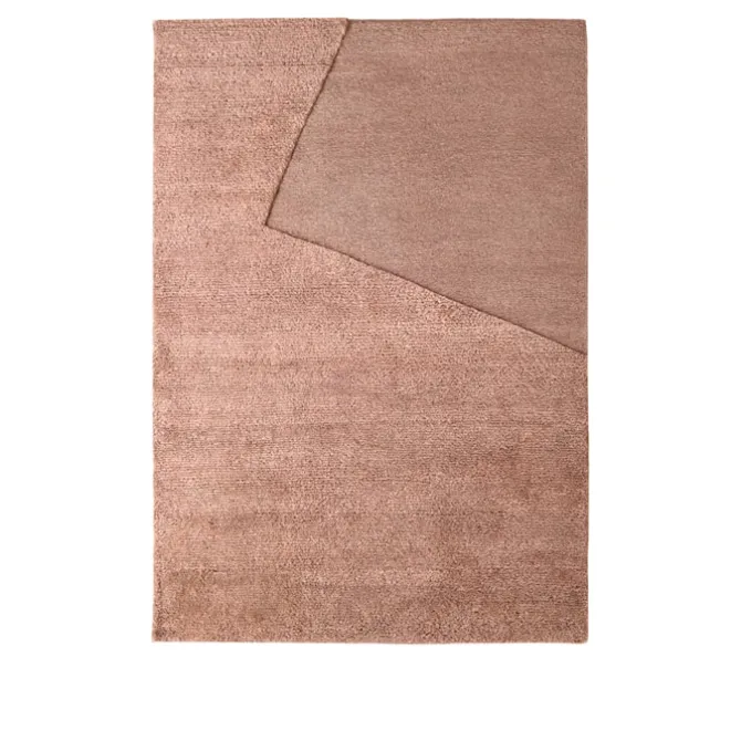 Oblique Rug Pink Quartz Pattern D