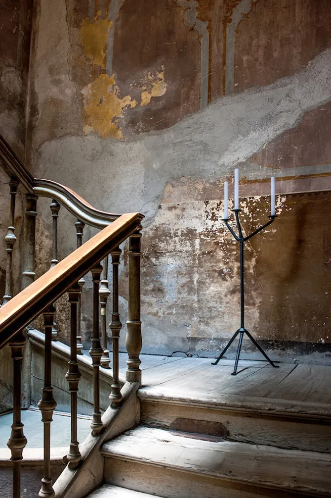 Officina Floor Candleholder