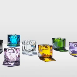 Ophelia Amber T-Light Holder