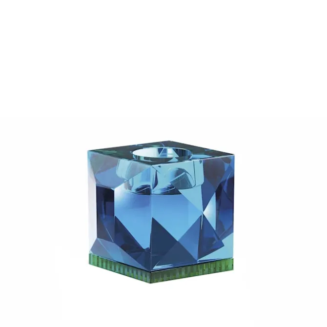 Ophelia Azure T-Light Holder