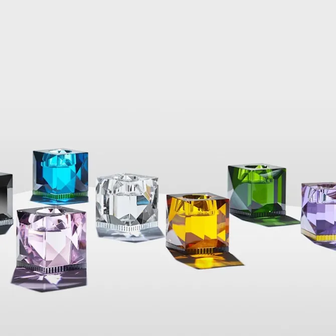 Ophelia Azure T-Light Holder