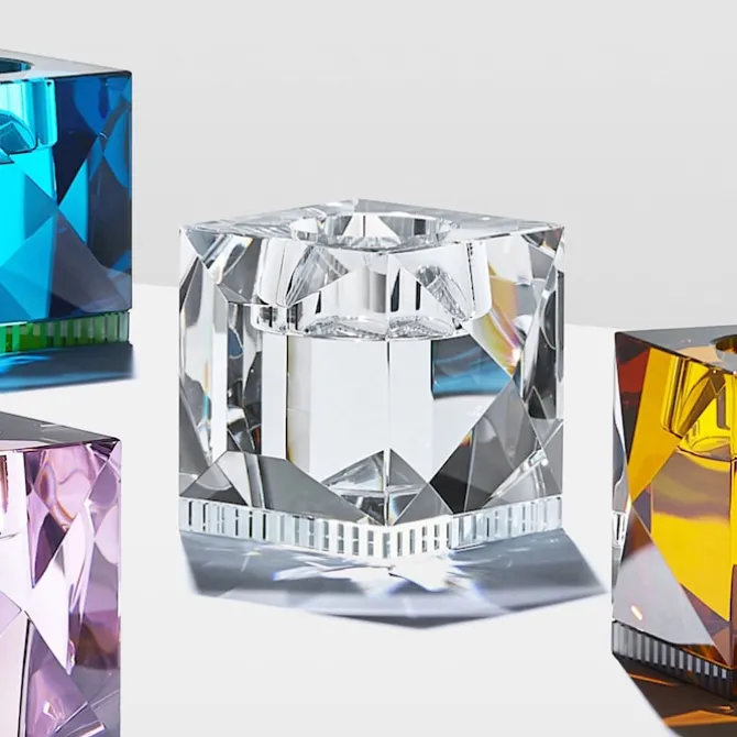 Ophelia Clear T-Light Holder