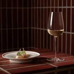 Orrefors x Björn Frantzén hvitvinsglass 45 cl munnblåst