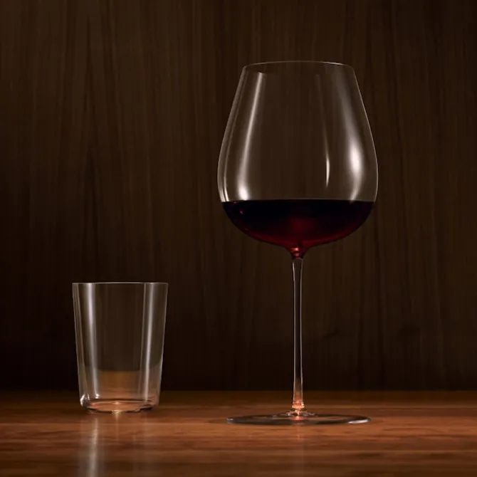 Orrefors x Björn Frantzén vannglass 26 cl munnblåst