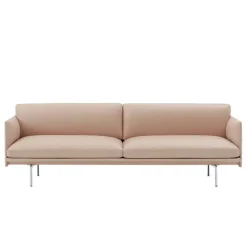 Outline 3-Seater / Polished Aluminium Base