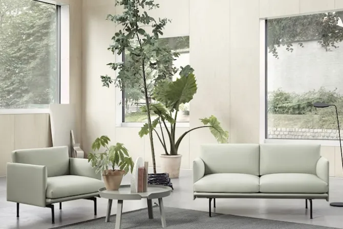Outline Sofa - 2-seters