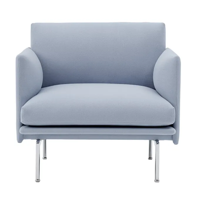 Outline Studio Chair / Polished Aluminium Base
